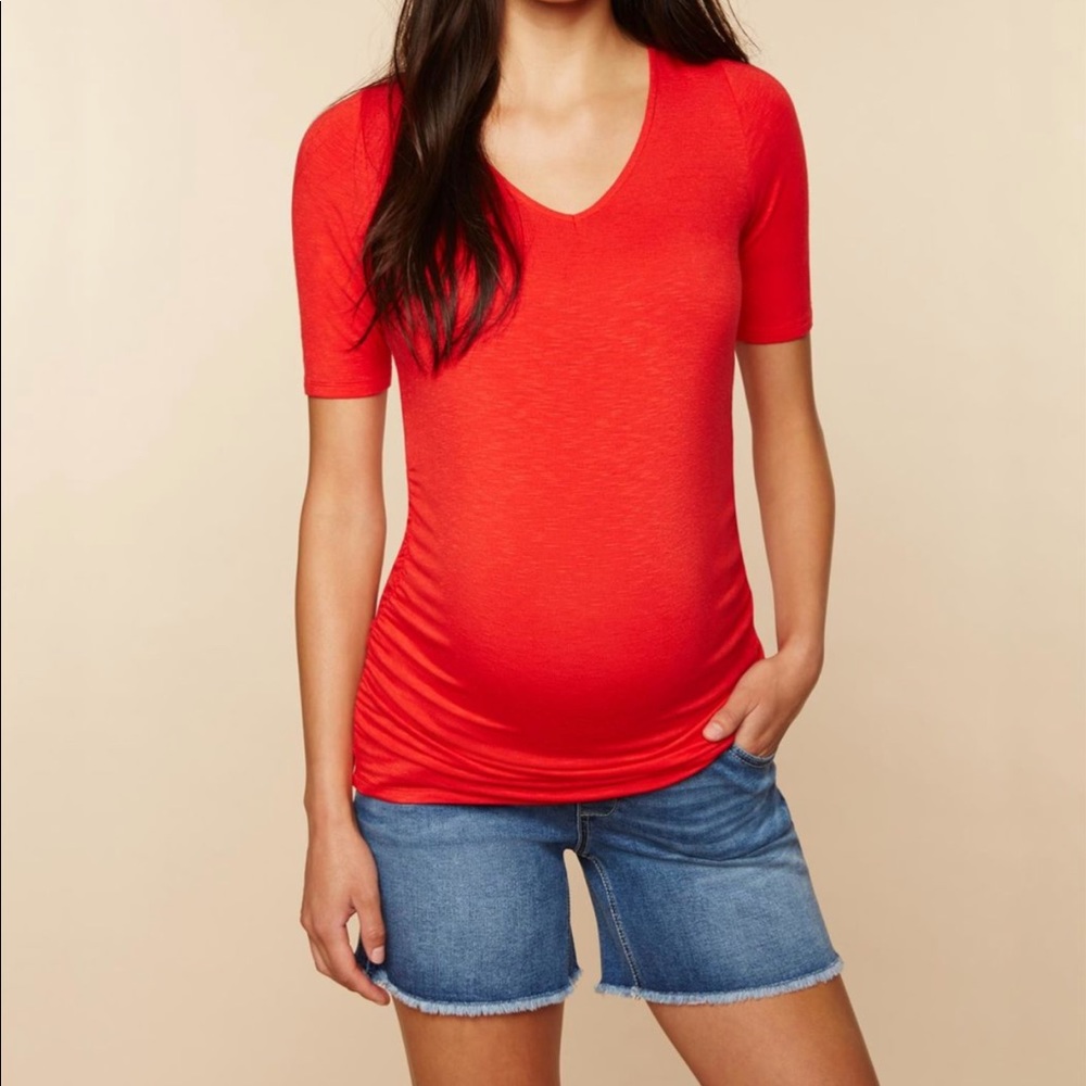 Maternity shorts